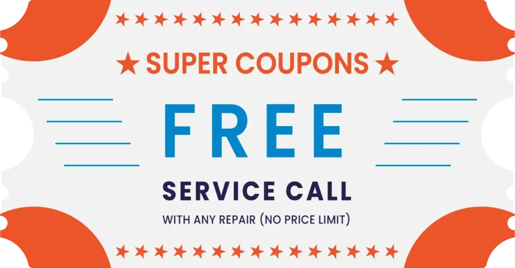 Free Service Call Coupon
