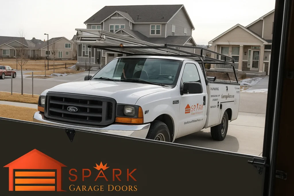 Call Spark Garage Doors for all yourbr Garage Door needs in Aurora